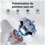 XPOtool Machine de pulvérisation Haute Pression 207 Bars Pulvérisateur de Peinture Buse et Rallonge