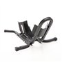 XPOtool Bloque roue de moto pour pneu avant – en Acier – pour Ø 17–21", 90-130 mm – Béquille Support repose-moto lève-moto de Mo