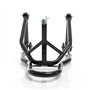 XPOtool Bloque Roue de Moto pour Pneu Avant – sous Té de Fourche – Colonne de Direction 5 Adaptateurs 13-18 mm – en Acier – Béqu
