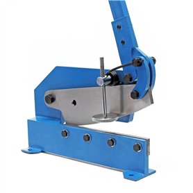 XPOtool Cisaille à levier 250mm Découpe de tôle 6mm Métal Acier rond plat Machine manuelle Atelier