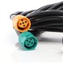 XPOtool Kit Feux arrière 2 pièces ET Câble 7 Broches de 5 m avec 2 connecteurs 5 Broches – 223 x 101 x 53 mm – Connexion d’Embou