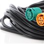 XPOtool Kit Feux arrière 2 pièces ET Câble 13 Broches de 5 m avec 2 connecteurs 5 Broches – 223 x 101 x 53 mm – Connexion d’Embo