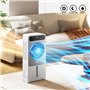 Wiltec Refroidisseur mobile à eau «Air Cooler» – Rafraîchisseur d’air Réservoir 5l 28W Télécommande