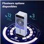Wiltec Refroidisseur mobile à eau «Air Cooler» – Rafraîchisseur d’air Réservoir 5l 28W Télécommande