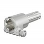 WilTec Manchon Prise de Force Cardan 140mm Logement pour Arbre cannelé 1 3/8" 6D Sortie 1 1/8" 6D Tracteur