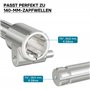 WilTec Manchon Prise de Force Cardan 140mm Logement pour Arbre cannelé 1 3/8" 6D Sortie 1 1/8" 6D Tracteur