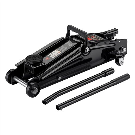 WilTec Cric hydraulique manœuvrable de 3 t – 592 x 240 x 146 mm – Hauteur de Levage de 135-400 mm – pour Voiture