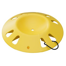 WilTec Cale de Roue Ronde pour Roue Jockey 305 x 305 x 46 mm