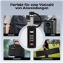 Wiltec Serrure à combinaison pour mallette pour armes – malette certifiée TSA - avec Arceau – en Acier trempé – 3 mollettes régl