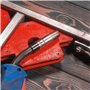 Wiltec Kit 4x Aimants de soudure avec Force de maintien de 20 kg, Équerre magnétique de 150 x 102 x 16 mm, 45°, 90°, 135°, Posit