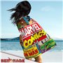 Grande couverture Marvel Comics 130 x 170 cm - Couverture polaire douce - Couverture de canapé - Couverture polaire douce - Comi
