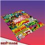Grande couverture Marvel Comics 130 x 170 cm - Couverture polaire douce - Couverture de canapé - Couverture polaire douce - Comi