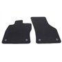 Lot de 2 tapis de sol en velours pour VW Arteon (& Shooting Brake) - Avec système de fixation à clic d'origine - Noir