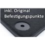 Lot de 2 tapis de sol en velours pour VW Arteon (& Shooting Brake) - Avec système de fixation à clic d'origine - Noir