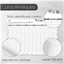 Calendrier d'anniversaire Confetti I DIN A3 I en français indépendant de l'année I Calendrier permanent pour filles femmes burea