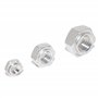 Lot de 10 écrous à souder hexagonaux M8 DIN 929 A2 en acier inoxydable V2A