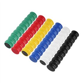 Set de 60 aimants multicolores Diamètre 24 mm Aimants ronds colorés pour tableau blanc
