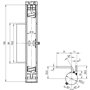 Boulon à ressort adapté pour porte FH - Portes de protection contre l'incendie Teckentrup Hörmann - Boulon à ressort « E1/S1 » p
