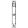 Boulon à ressort adapté pour porte FH - Portes de protection contre l'incendie Teckentrup Hörmann - Boulon à ressort « E1/S1 » p