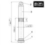 Boulon à ressort adapté pour porte FH - Portes de protection contre l'incendie Teckentrup Hörmann - Boulon à ressort « E1/S1 » p