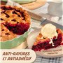 Plat à Tarte en Céramique - ø 28 cm - Avec Revêtement Anti-adhésif - Résistant aux Coupures - Facile à Nettoyer