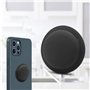 CoverKingz [Lot de 4] Coque en silicone compatible avec AirTags 2021 adhésive - Coque adhésive Air Tag - Support adhésif - Autoc