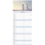5 x 45 cm - 5 colonnes - Planificateur mural - Beaucoup d'espace pour les
