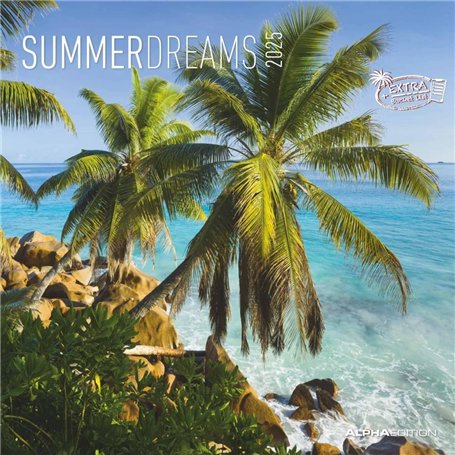 Alpha Edition Calendrier à brochures Summer Dreams 2025