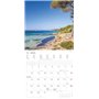 Alpha Edition Calendrier à brochures Summer Dreams 2025, 30 x 30 cm, calendrier mural avec espace pour notes et rendez-vous, ima