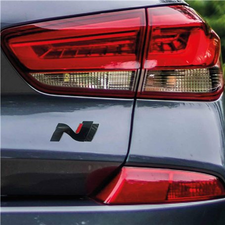 P048 | Emblème Cover N-Performance Lot de 2 autocollants | Film d'habillage de voiture 3M 2080 | Style voiture | Kit de décorati