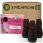 Air Wick Lot de 3 flacons d'huile parfumée pour diffuseur Air Wick Parfum rose apaisante 3 x 20 ml