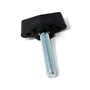 Design61 4 vis à ailettes en plastique avec boulons filetés en acier M5 x 29 mm