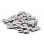Design61 Lot de 20 supports d'étagère en acier nickelé 6 mm