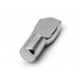 Design61 Lot de 20 supports d'étagère en acier nickelé 6 mm