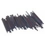 Design61 Lot de 100 goupilles en acier à tête fraisée Bleu 1,5 x 40 mm