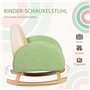 HOMCOM Canapé pour Enfants Fauteuil à Bascule pour Jeunes Enfants Canapé pour Enfants 1,5-3 Ans Siège bébé pour Chambre d'enfant