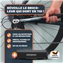 Monzana® Clé dynamométrique 1/4' 1-25 NM ±3% 18 pièces acier CV extension boîte de rangement vélo moto set complet clé de serrag
