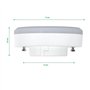 Light Galaxy ... Ihr Lichtlieferant 1 ampoule GX53 8 W blanc froid 6500 K 720 lm intensité non variable
