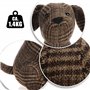 com-four® Butoir de Porte - Support de Porte Lourd - Design de Chien Mignon - Accessoire de Vie Fonctionnel - butoir (Chien Balo
