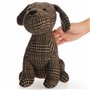 com-four® Butoir de Porte - Support de Porte Lourd - Design de Chien Mignon - Accessoire de Vie Fonctionnel - butoir (Chien Balo