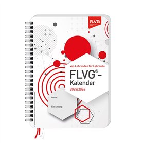 FLVG Agenda scolaire 2025/2026 format A5 pour enseignants et enseignants - Agenda scolaire compact pour l'enseignement