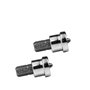 2 embouts SBS PH2 avec butée de profondeur S2 en acier pour cloison sèche