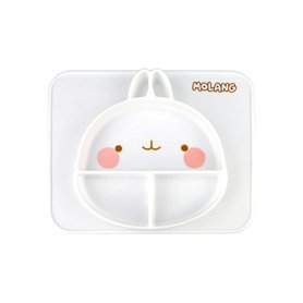 6vibes Molang assiette silicone bébé antidérapant