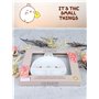 6vibes Molang assiette silicone bébé antidérapant, assiette enfant sans BPA, Passe au lave-vaisselle et au micro-ondes assiette 