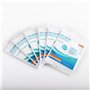 LUBEXXX FFP2 Lot de 6 masques respiratoires anti-poussière emballés individuellement hygiéniques certifiés CE Stella EU 2016/425