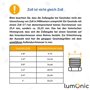 Lumonic I Manomètre 0-16bar I 1/8 Douanes I Classe 2,5 I Raccord en bas I Diamètre 40mm I Manomètre I pour l'air comprimé et l'e