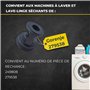 LICHTBLAU Filtre à peluches pour machine à laver Gorenje 279538 - Filtre à peluches 249808 PS-08 KPL