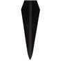LED Luminaire extérieur Heath en Noir (à 4 lampes,), Lampe sur piquet