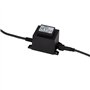 LED Luminaire extérieur Heath en Noir (à 4 lampes,), Lampe sur piquet