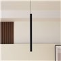 Lindby Lumaro Lampe de salon LED Noir en aluminium (1 ampoule)